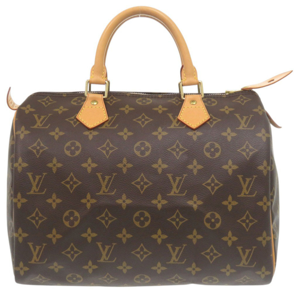 LOUIS VUITTON Brown Monogram Speedy 30 Bag